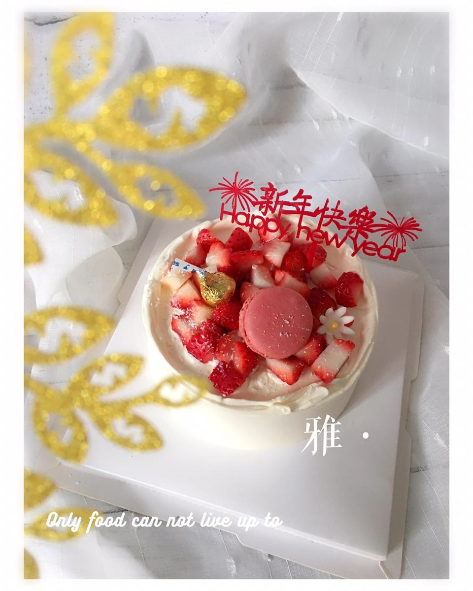 《Tinrry+》草莓奶油蛋糕（8寸配方）