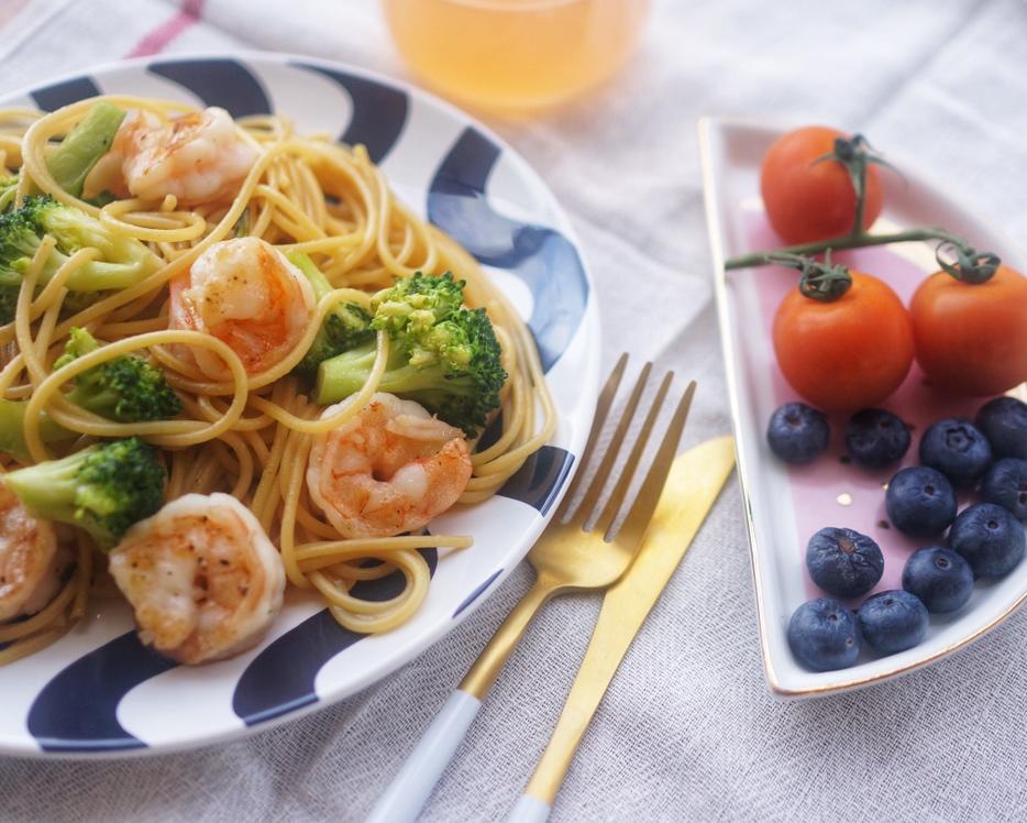 赞爆朋友圈的西兰花鲜虾面