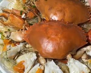 备战年夜饭——粉丝蒸膏蟹的做法 步骤7