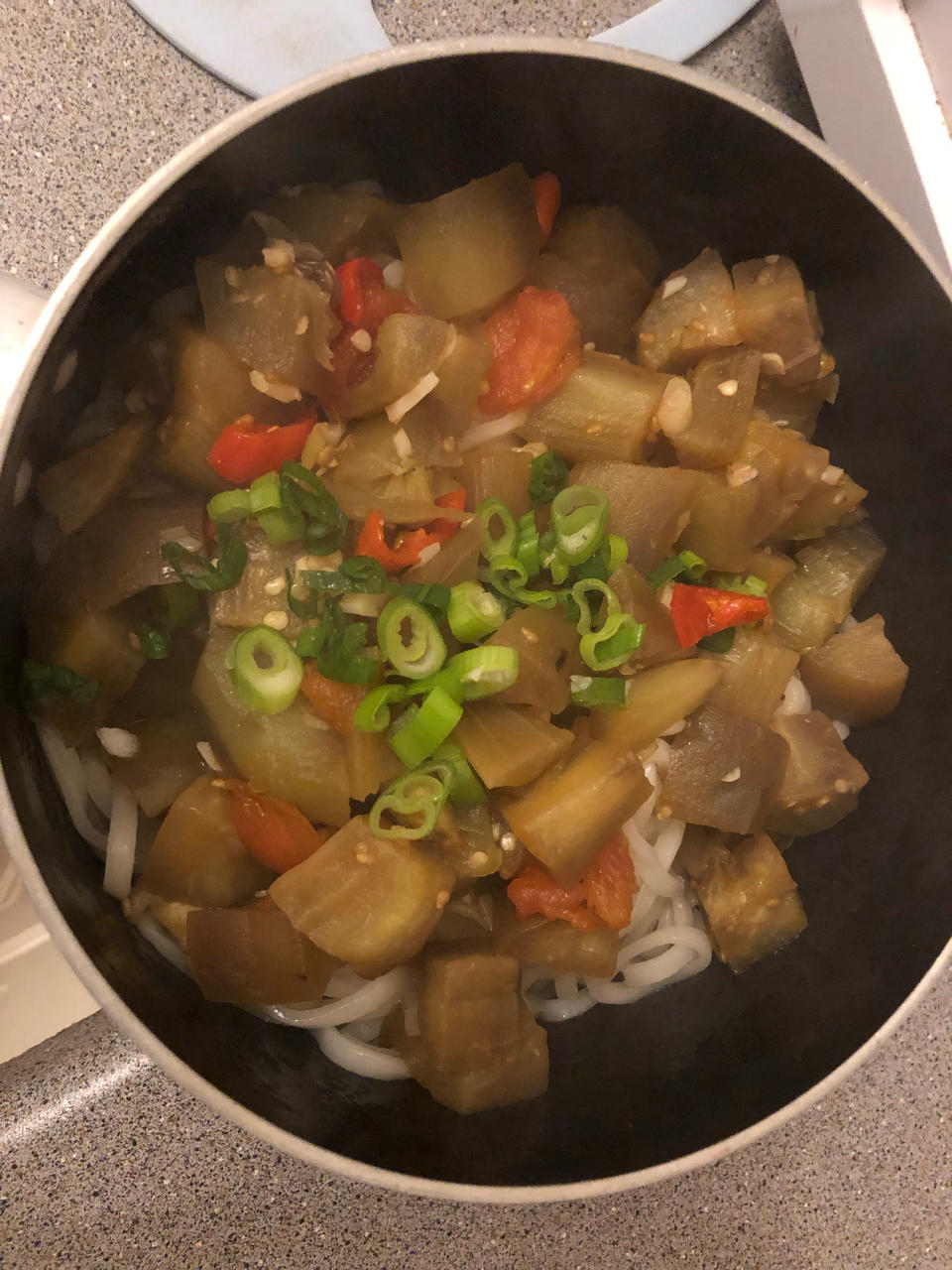 老北京茄丁面【健康家常菜】