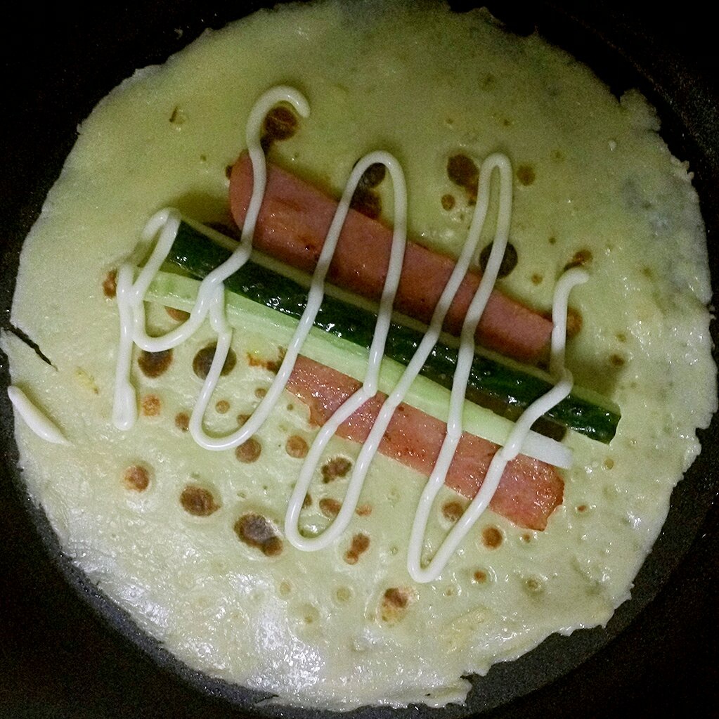 基础早餐可丽饼