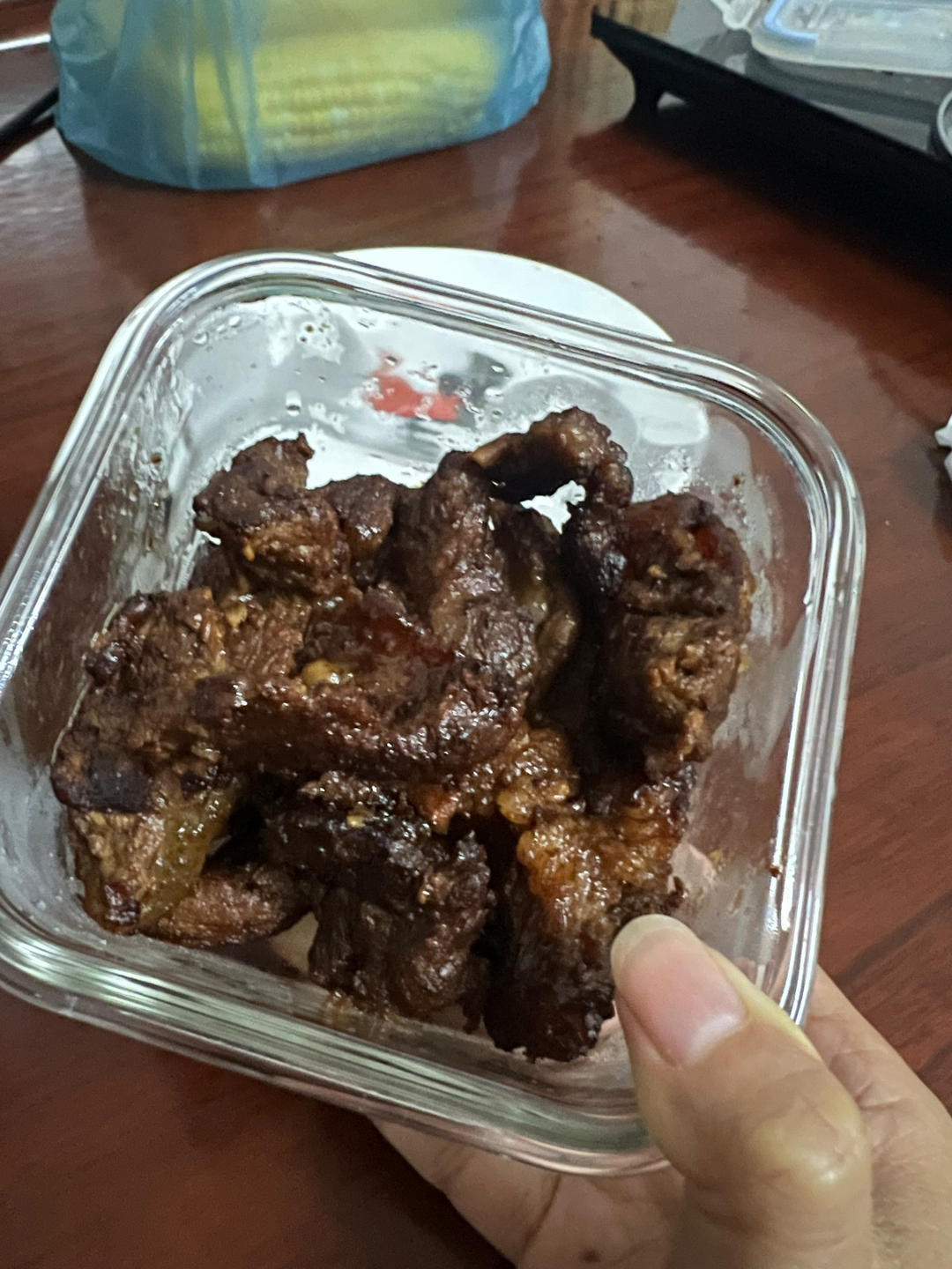 电饭锅炆牛腩的做法 步骤6