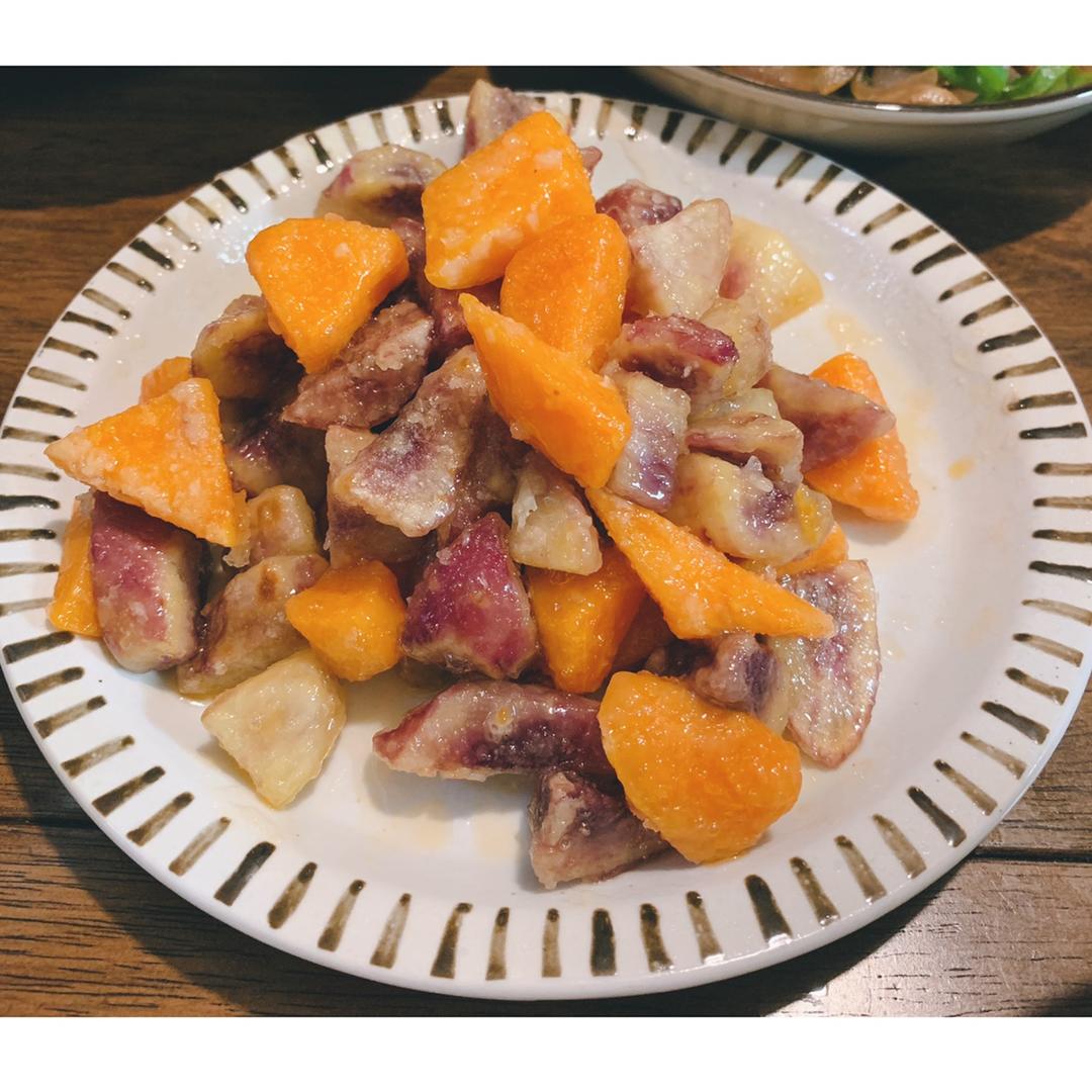 厨师长教你：“拔丝红薯”的家常做法，口感爽脆又清甜，先收藏了