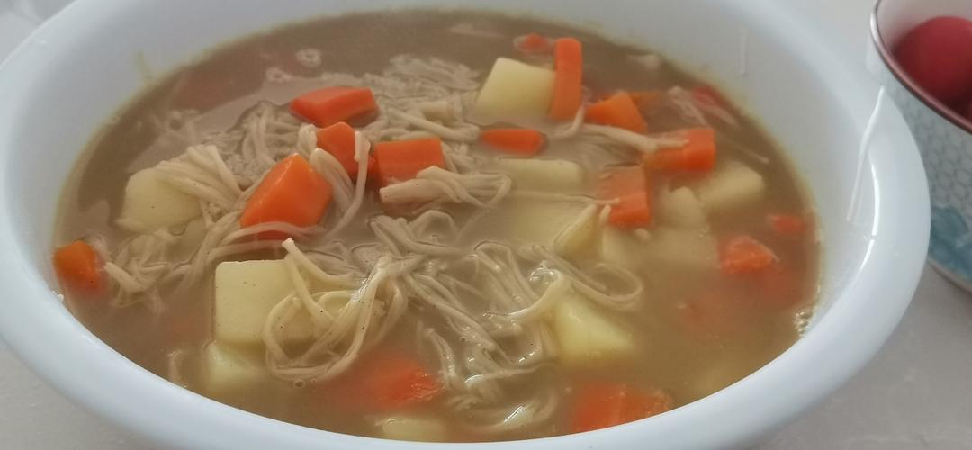 土豆胡萝卜咖喱汤