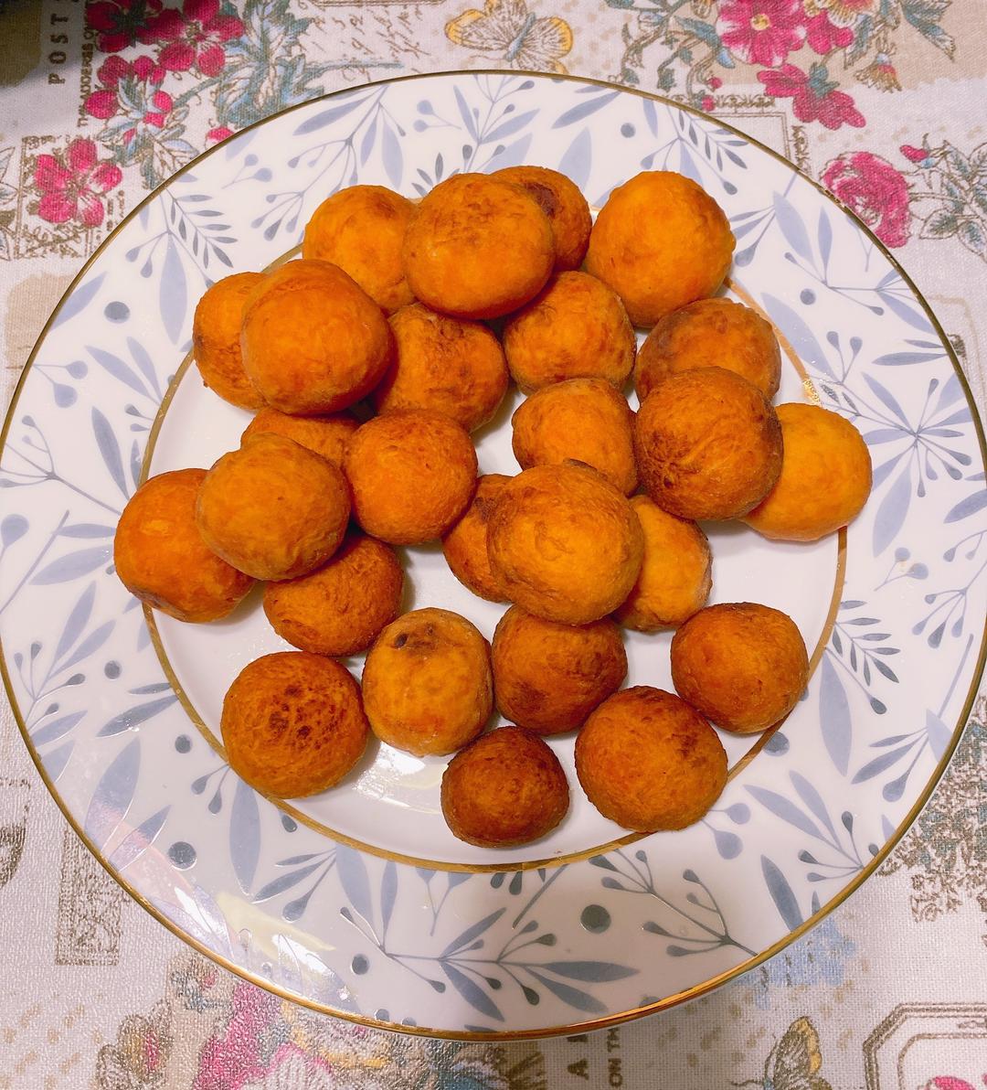 炸红薯丸子