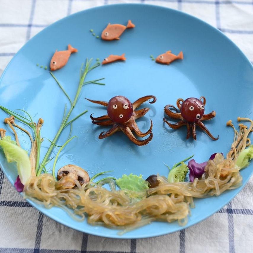 “趣味餐”之海底世界