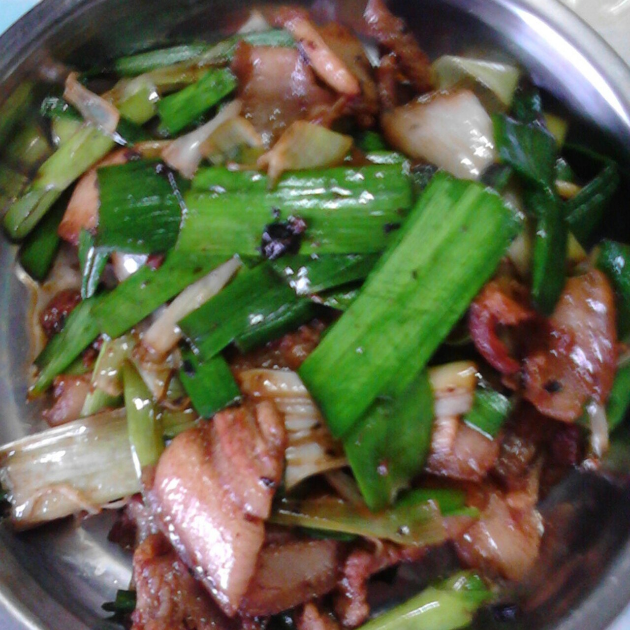 生炒五花肉