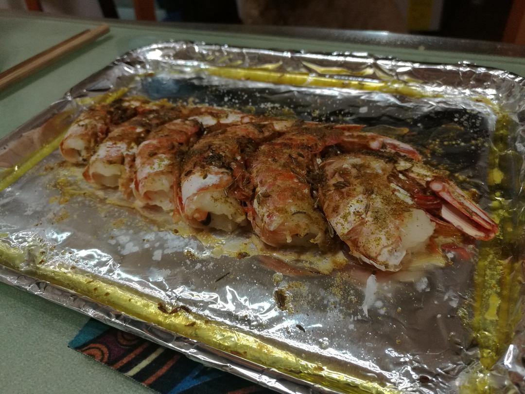 孜然烤虾（烤箱版）