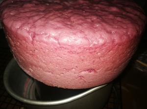 宣软紫薯发糕的做法 步骤7