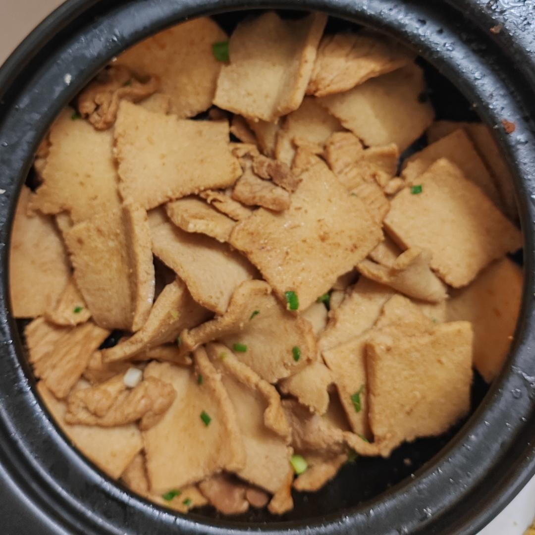 干锅千叶豆腐，千页豆腐