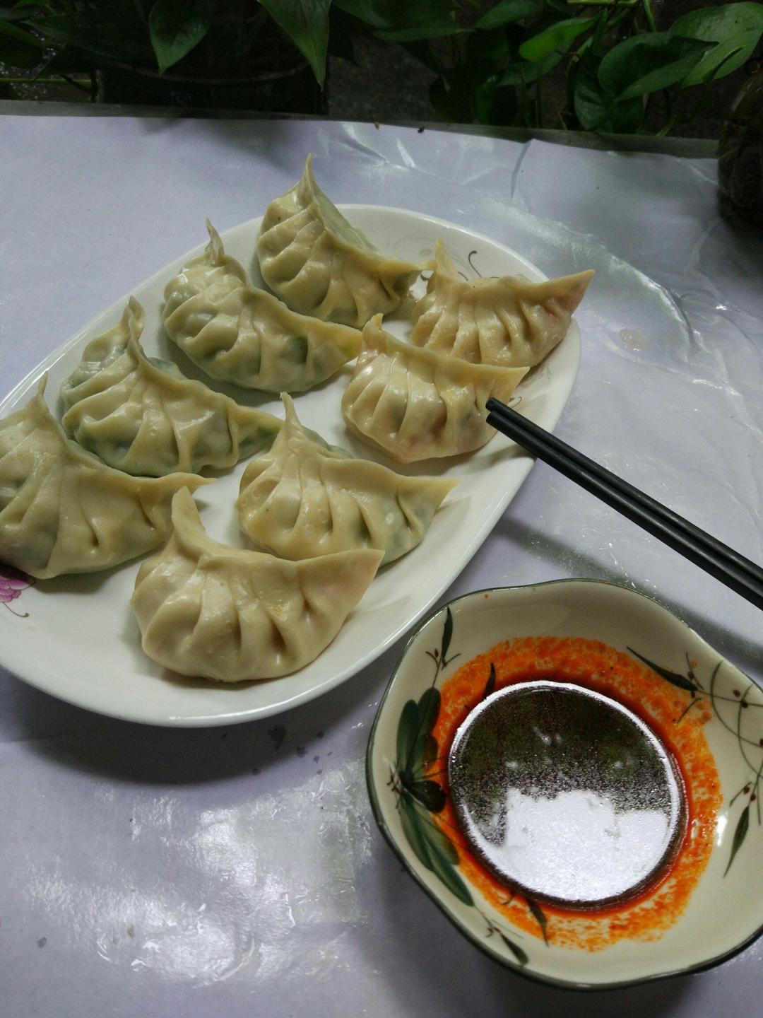 手工韭菜饺的做法