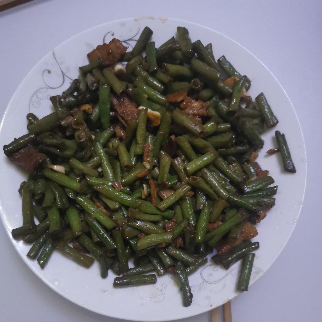 零厨艺的豆角炒肉