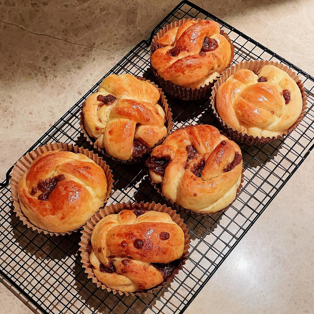 好吃但没罪恶感的法式肉桂卷(cinnamon buns)