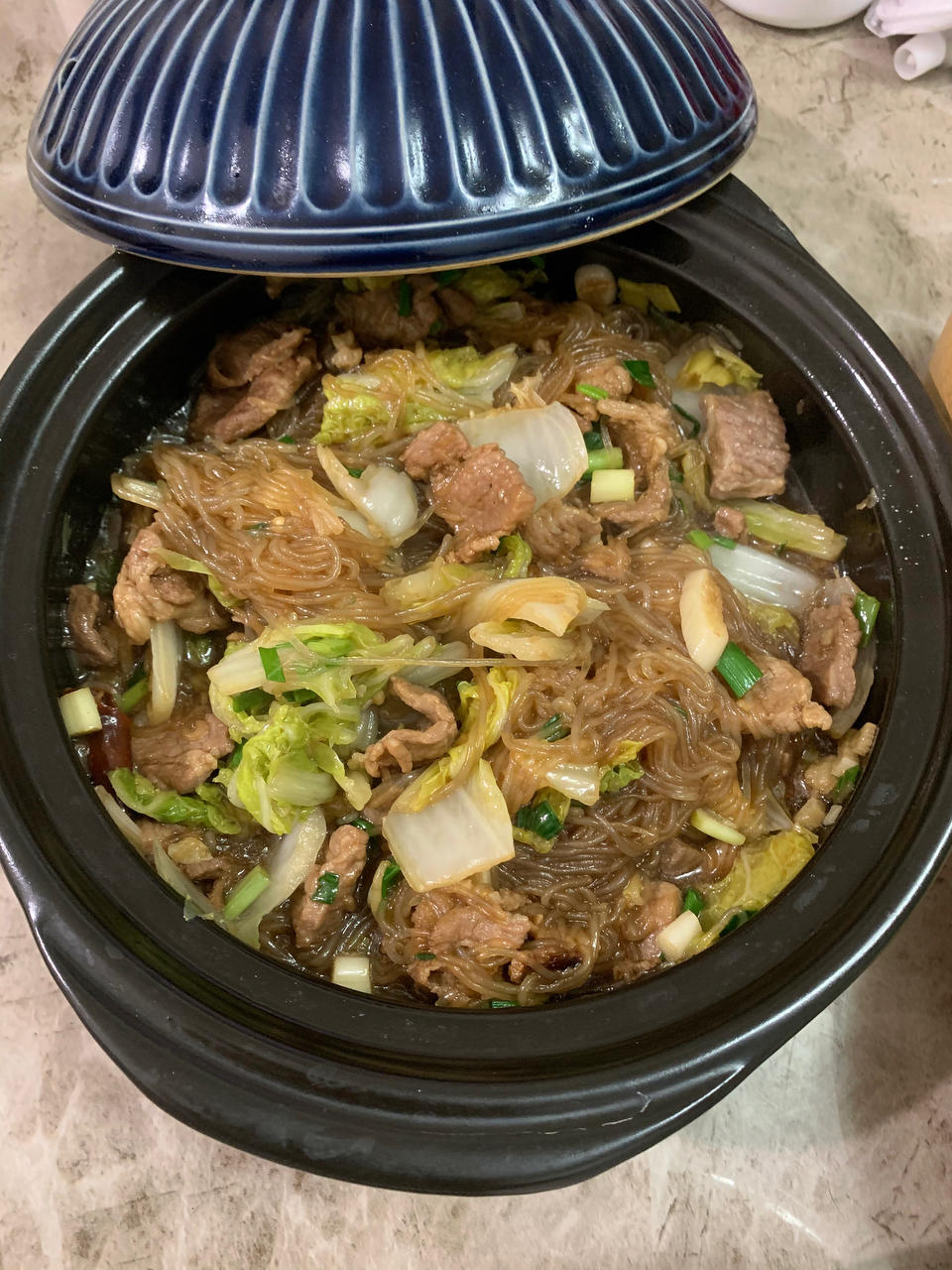 猪肉白菜炖粉条