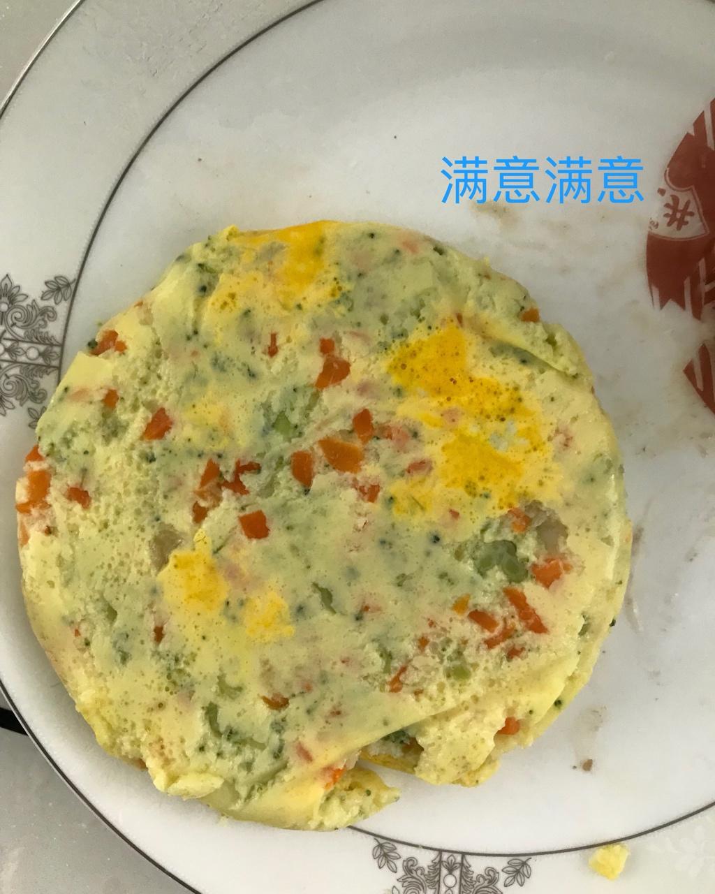 宝宝辅食蔬菜鳕鱼糕