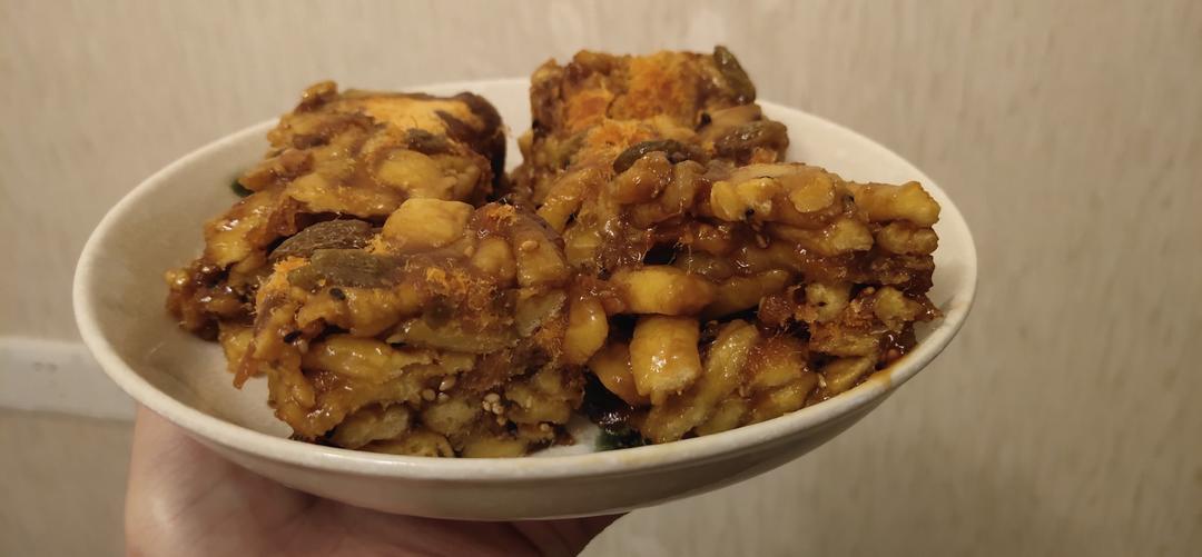 松软的鸡蛋沙琪玛