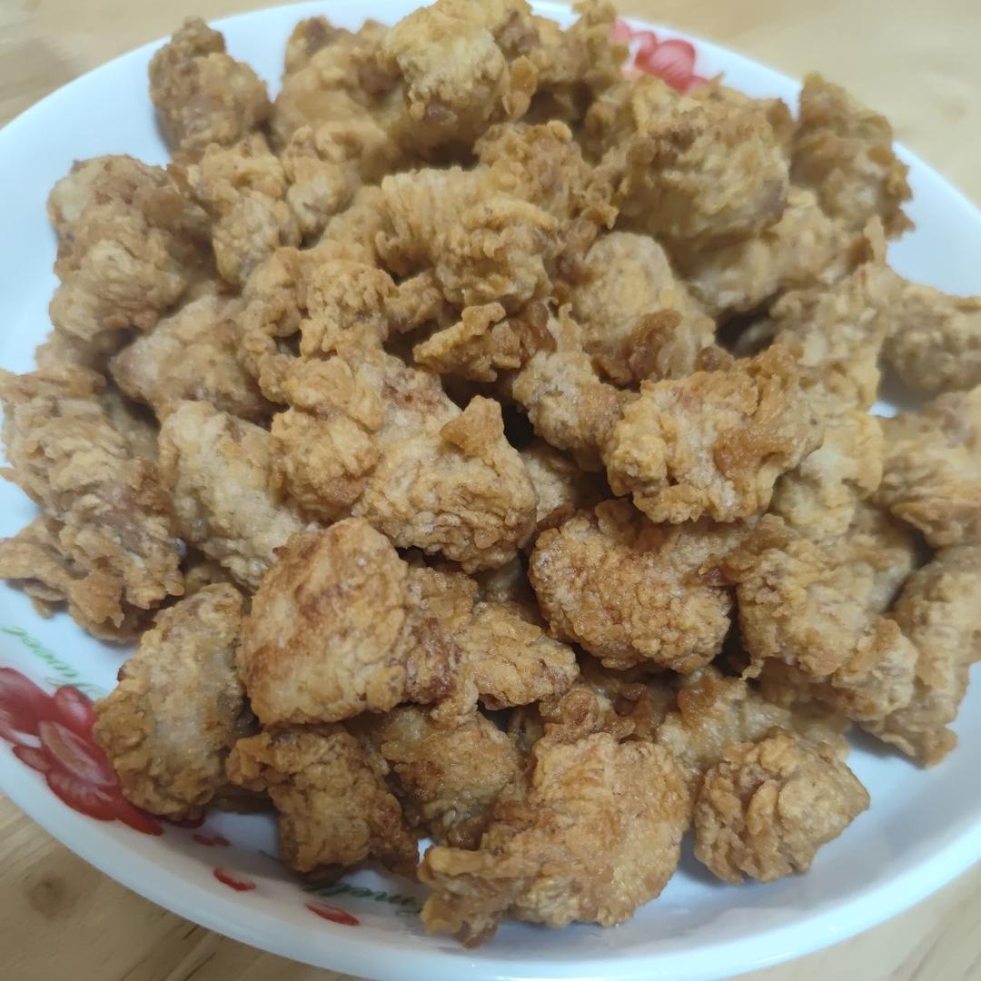 真正的鸡米花是不裹面包糠的（转）