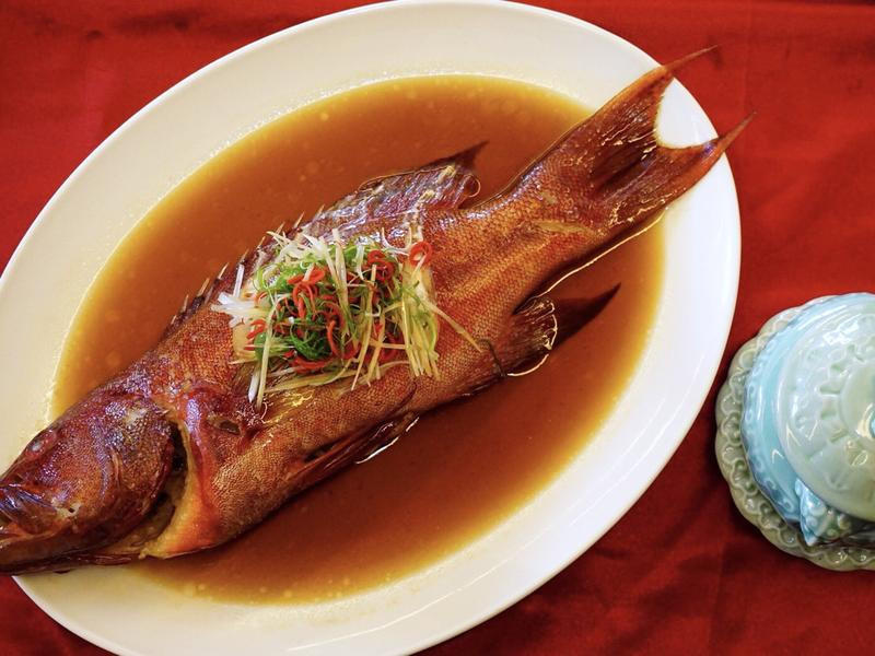 清蒸燕尾海上鲜的做法