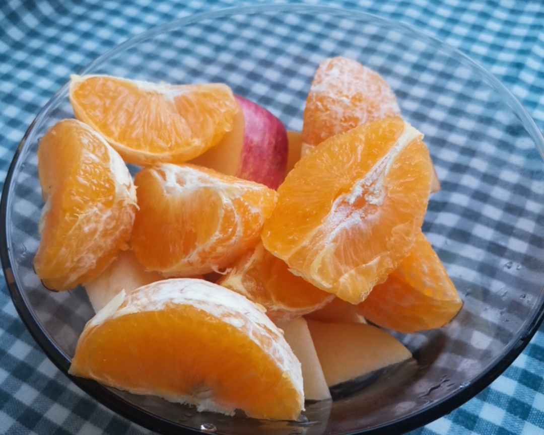 破壁机-夏橙苹果汁的做法 步骤2