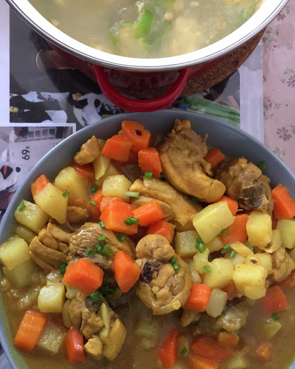 咖喱鸡块