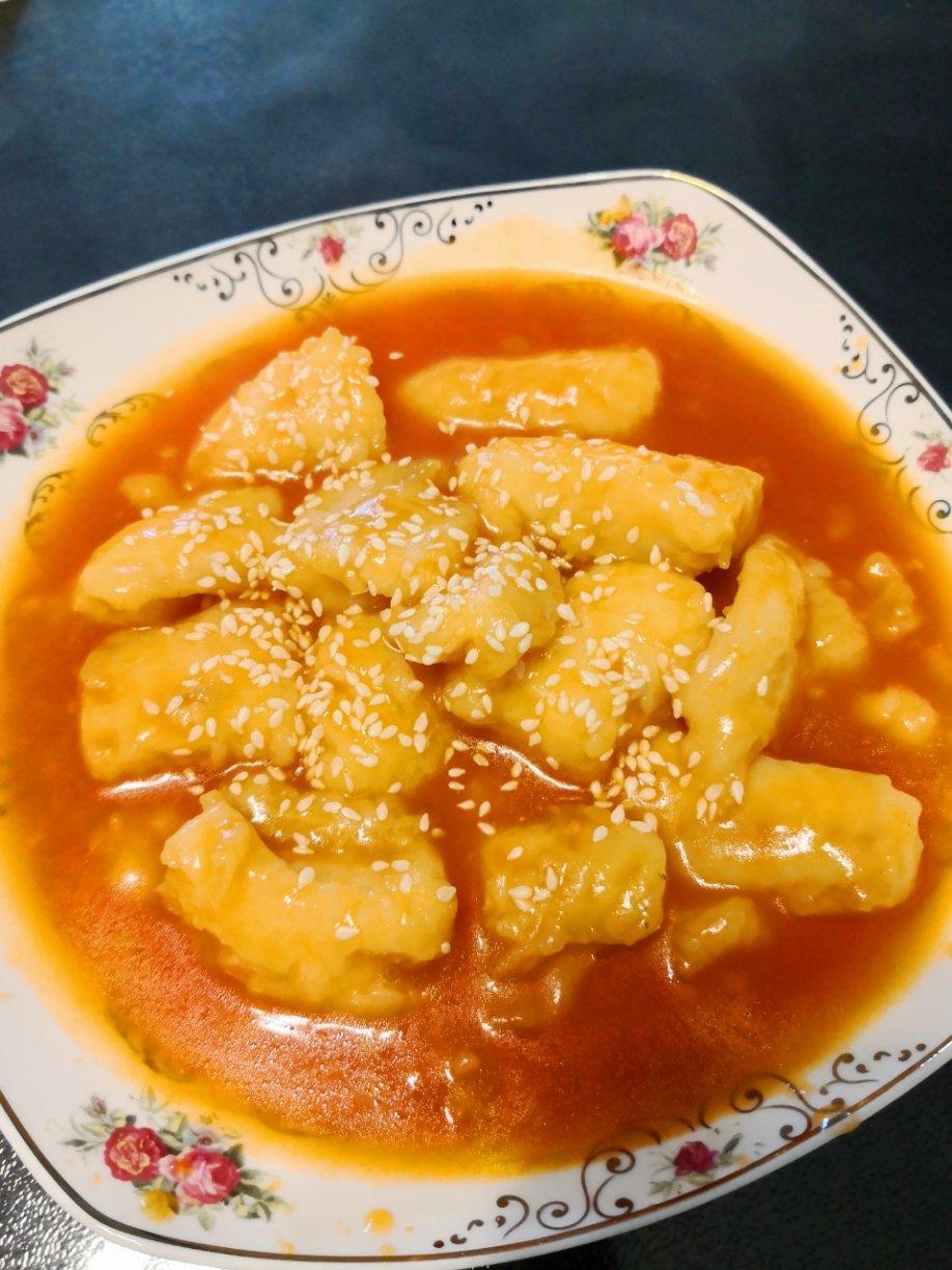 没有刺的超级美味，孩子们放心吃吧——糖醋巴沙鱼！