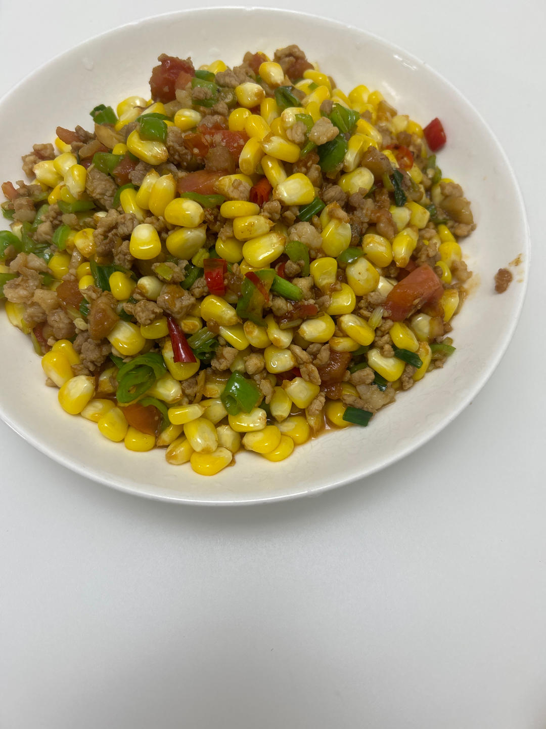 肉末玉米粒「超级无敌下饭菜」