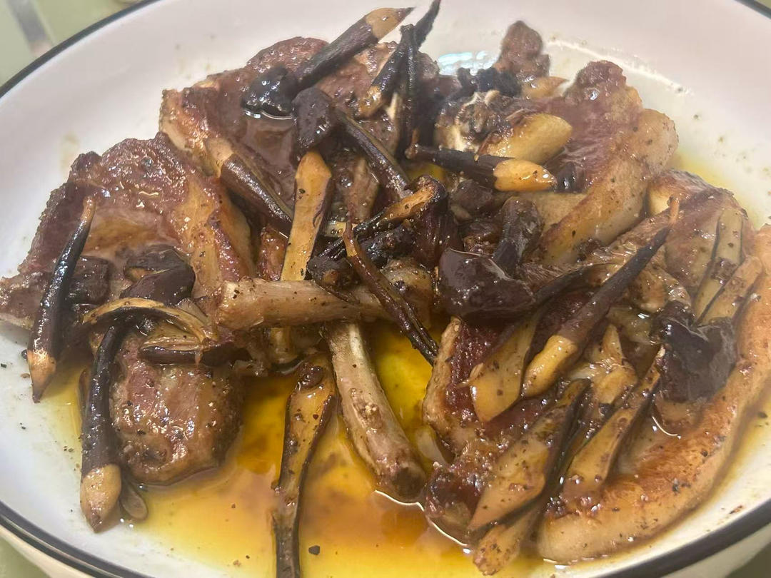煎羊排