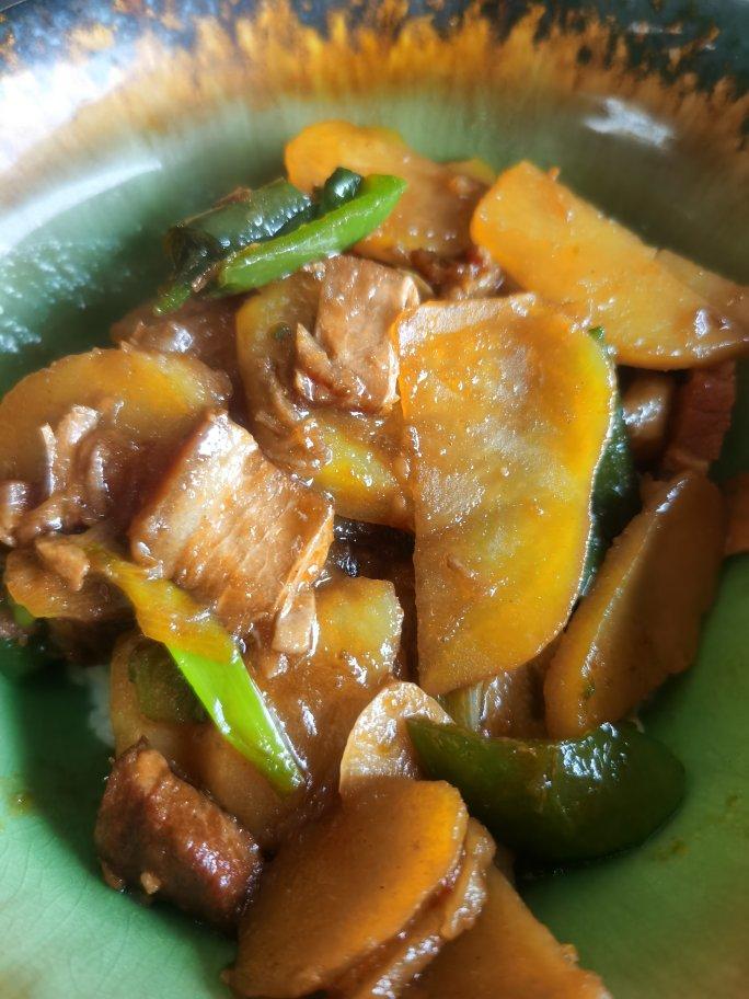 家常炒土豆片