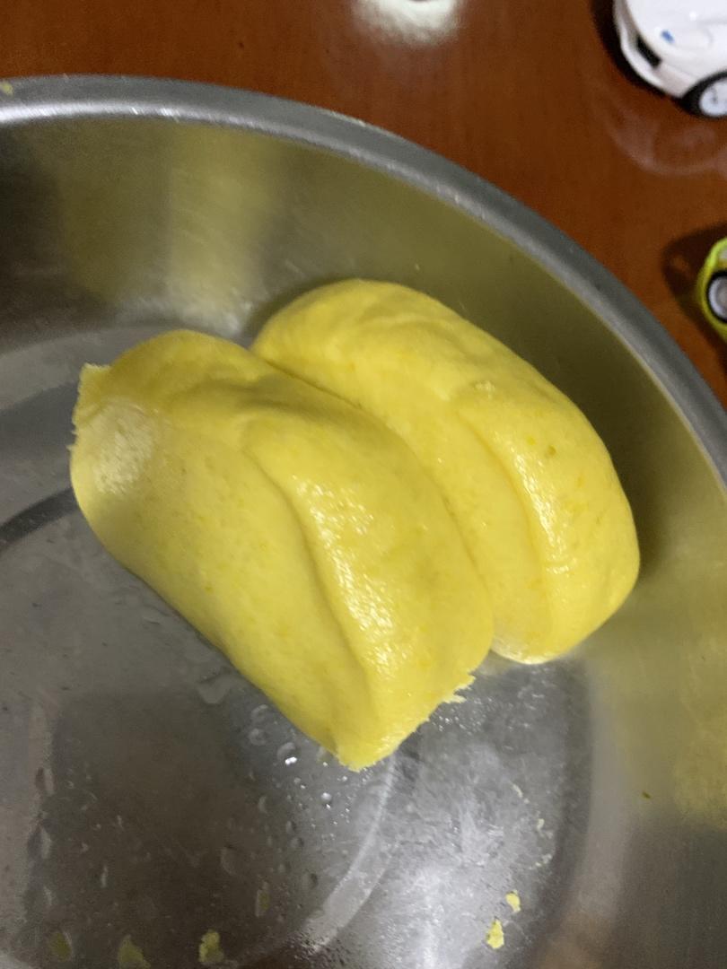 奶香南瓜馒头！我很喜欢！