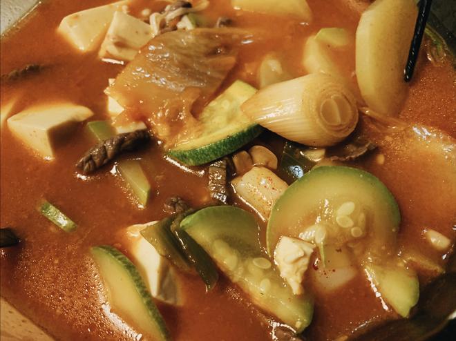 豪华韩式泡菜大酱汤的做法