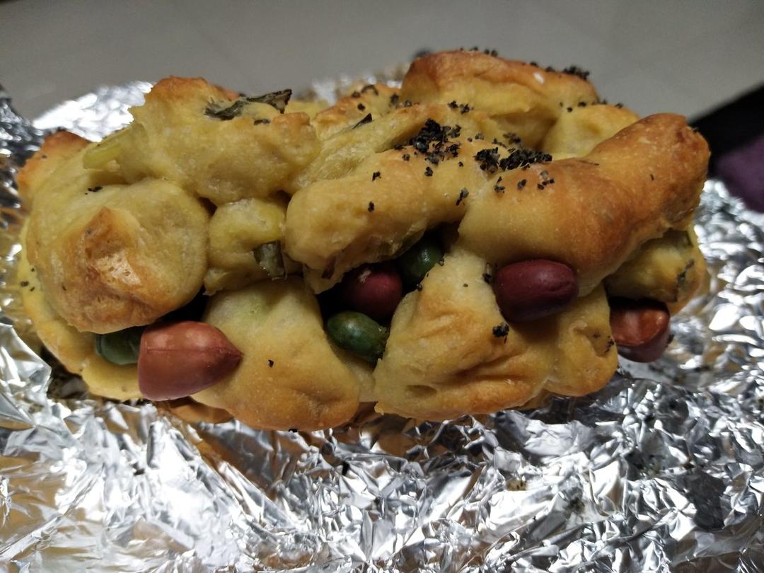 无油果仁沙琪玛面包（电饭锅版）