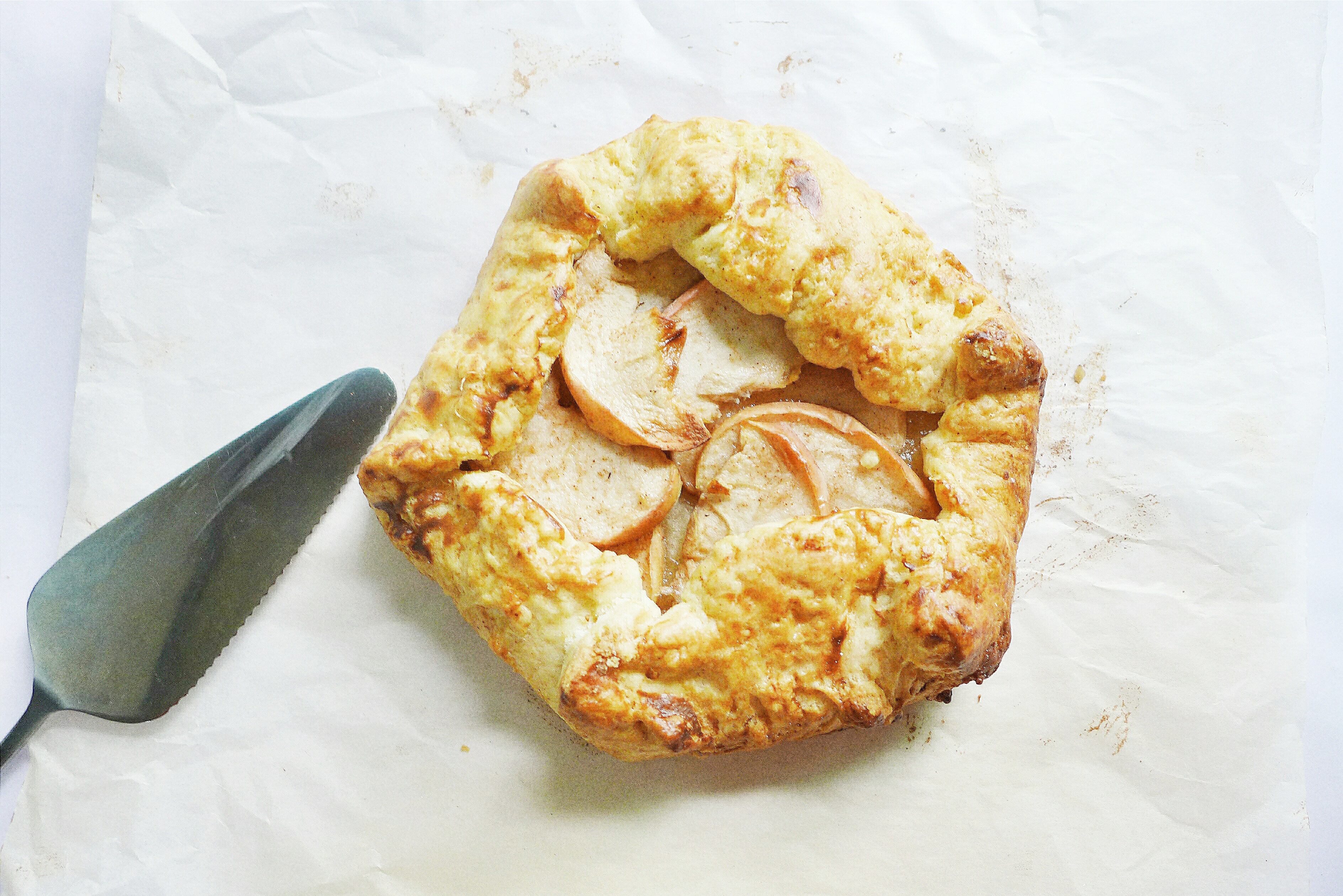 乡村苹果脆饼【Country Apple Galette】
