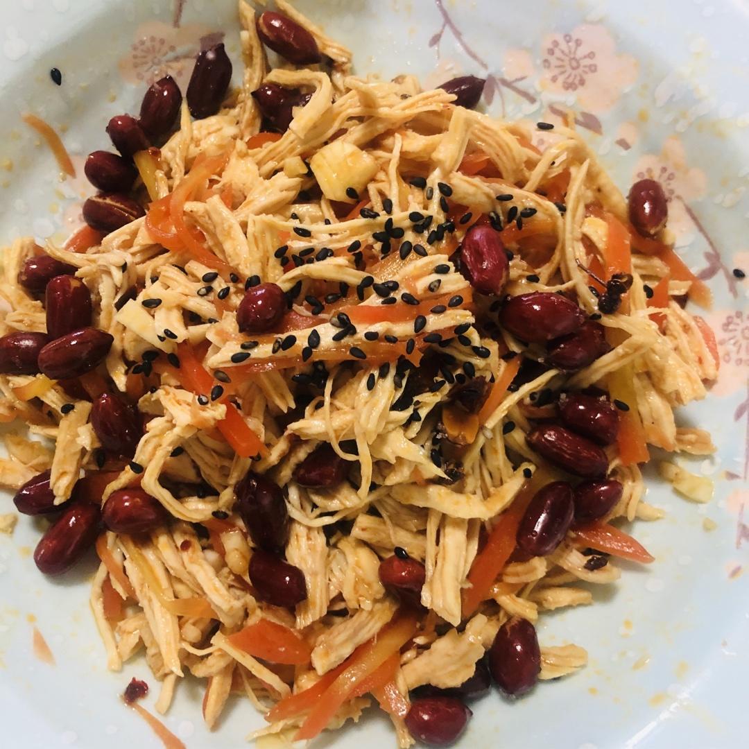 减脂餐：手撕鸡胸肉（无油无糖极简版）