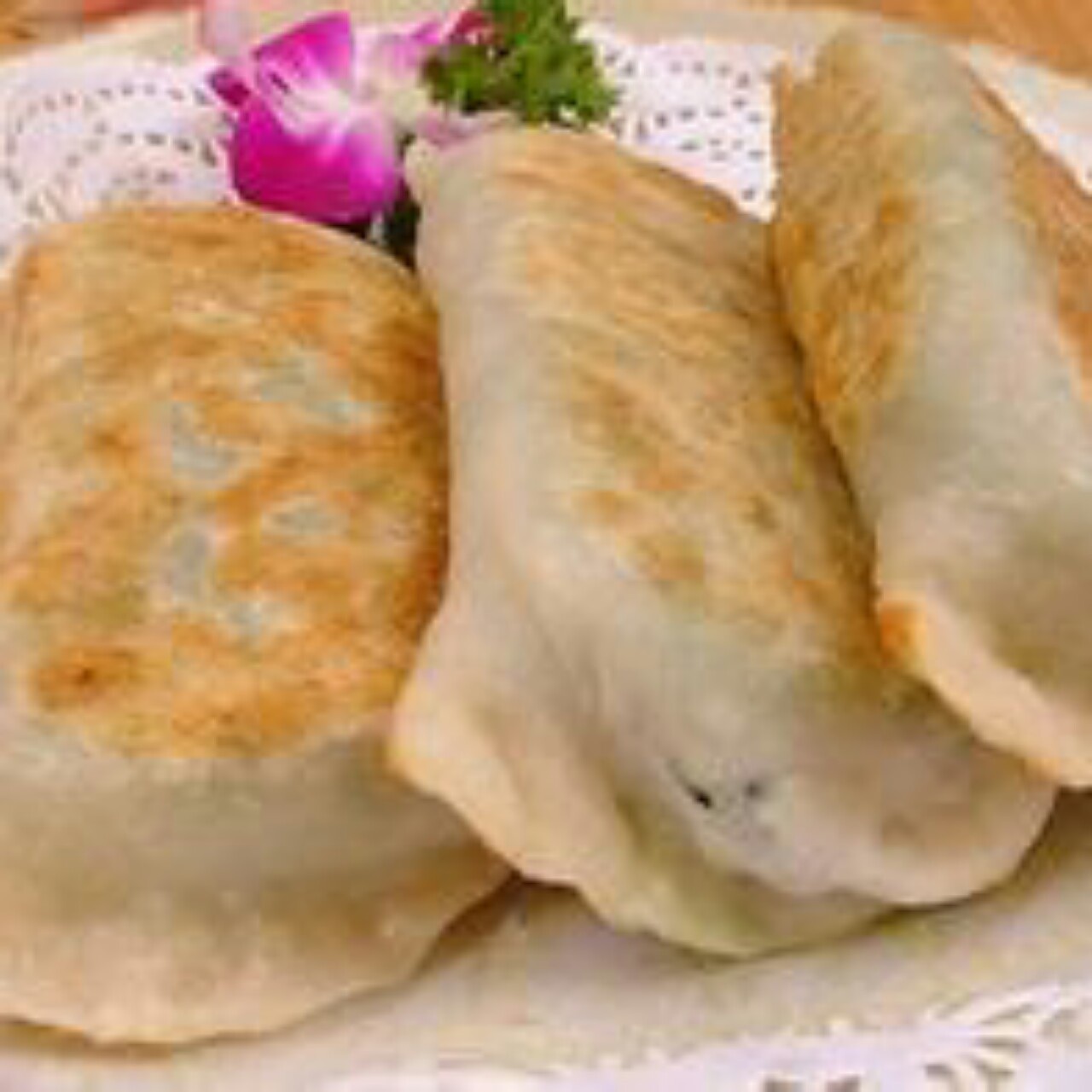 和面不粘手的韭菜盒子（附捏花边）【独家】