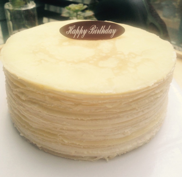 榴莲千层蛋糕（stratiform cake）
