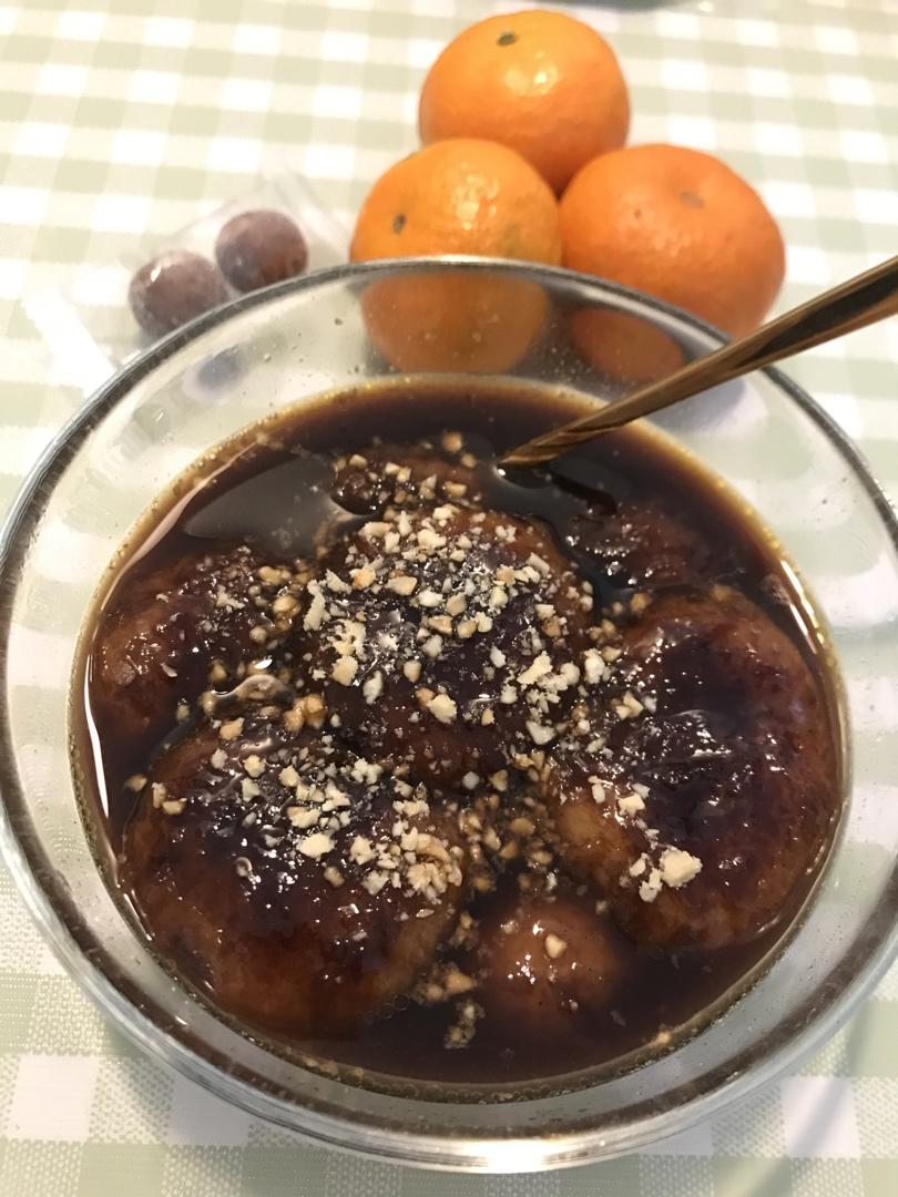 古早味红糖汤圆