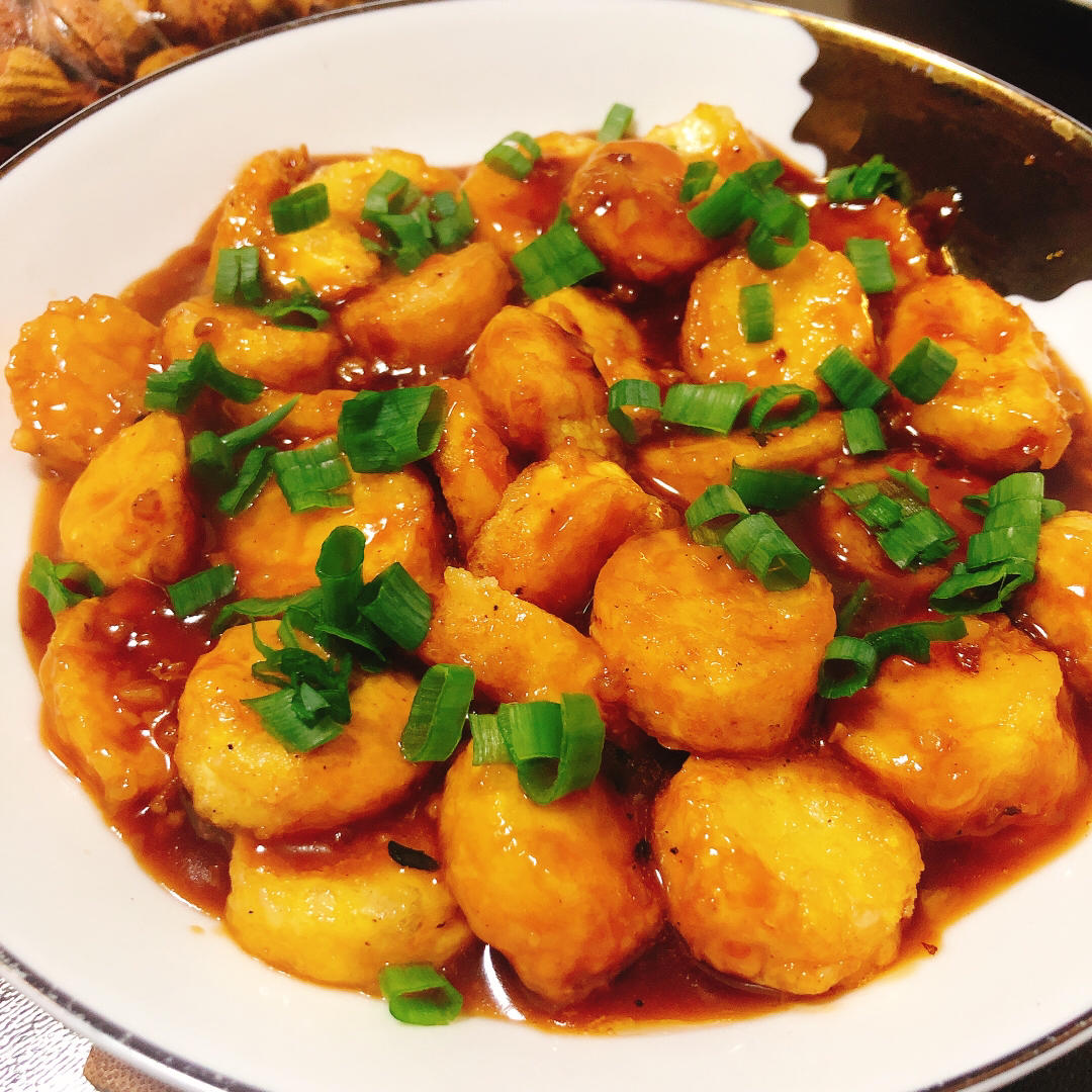 【超嫩巨下饭的茄汁日本豆腐,好吃到舔盘图片】sukey_nk_下厨房