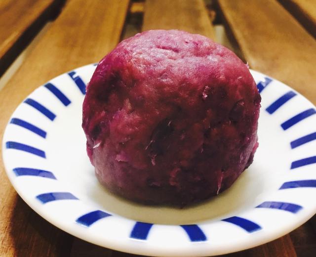 黑麦紫薯窝头-减脂主食的做法
