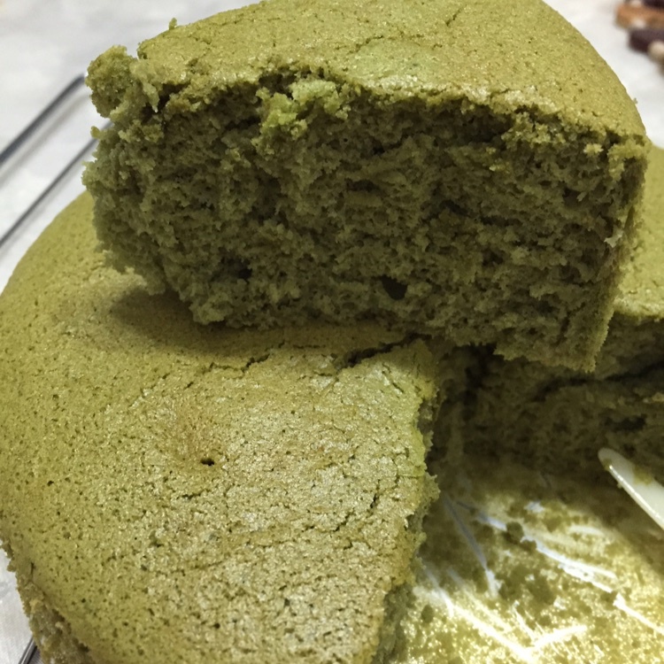 抹茶戚风蛋糕卷