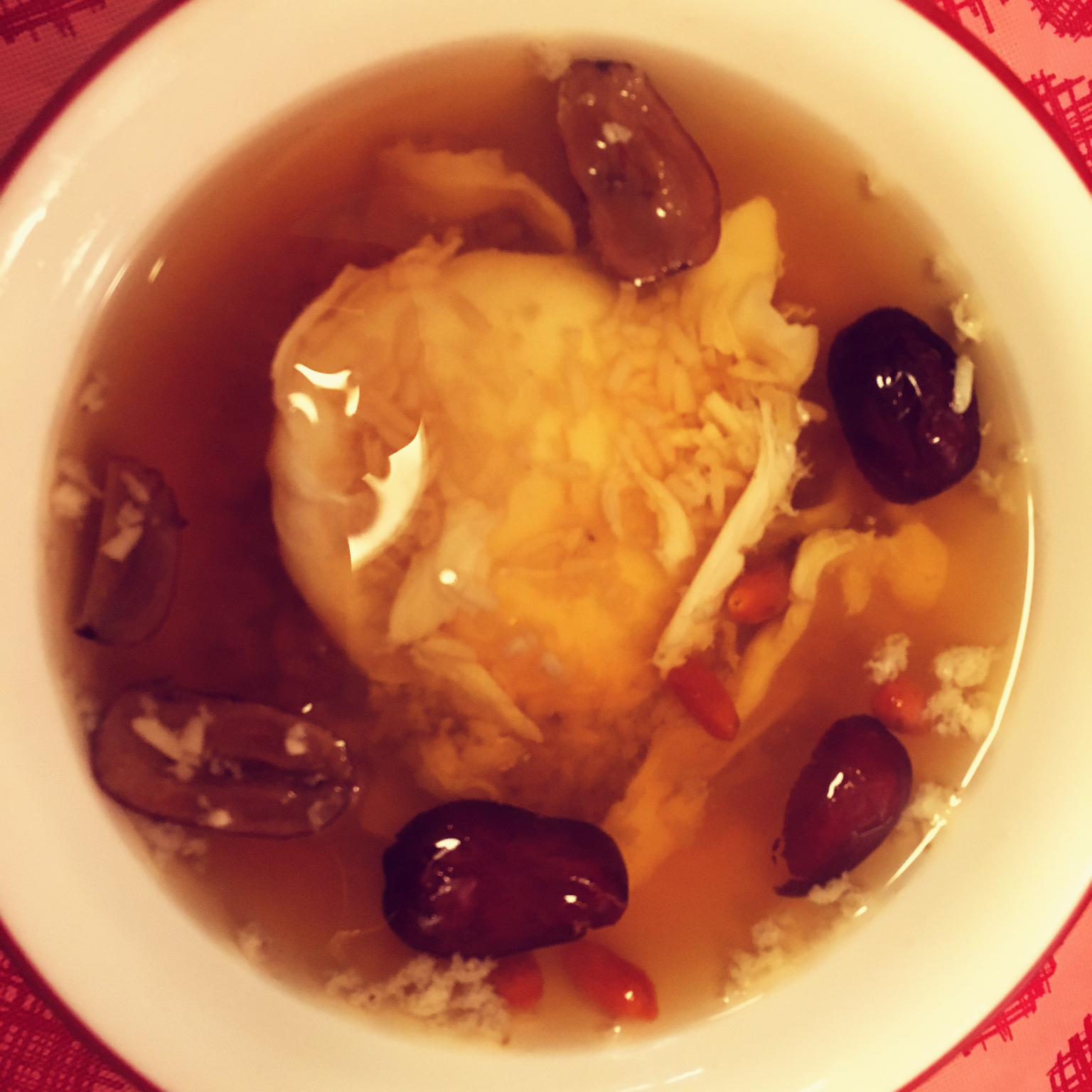 红糖酒糟荷包蛋