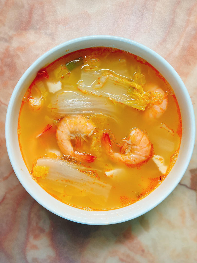 快手～鲜虾豆腐