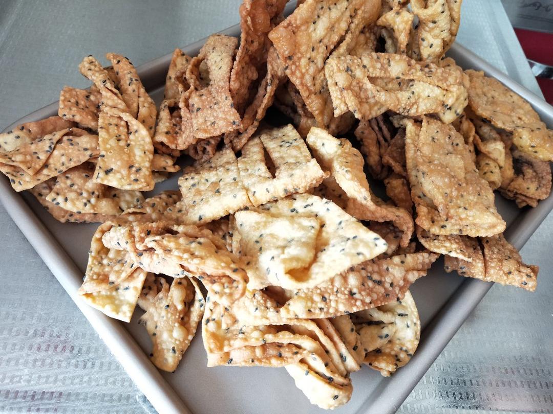 又香又酥的炸麻叶