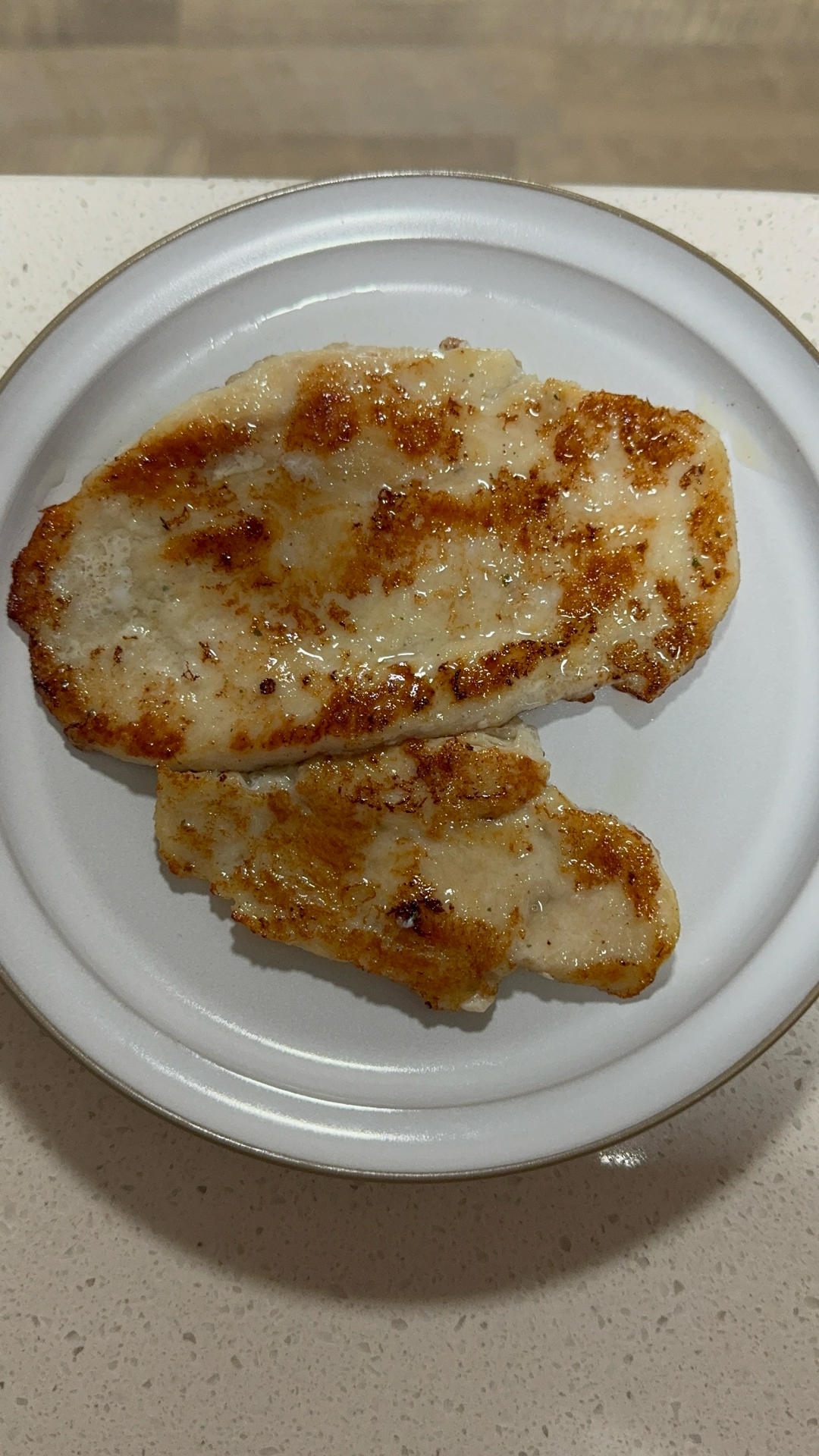 香煎水嫩鸡排