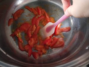 简单快手西红柿紫菜鸡蛋面(可做宝宝辅食)的做法 步骤5