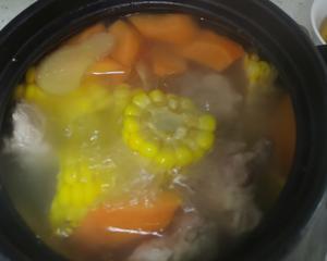 周末煲汤必选～排骨玉米山药汤的做法 步骤7