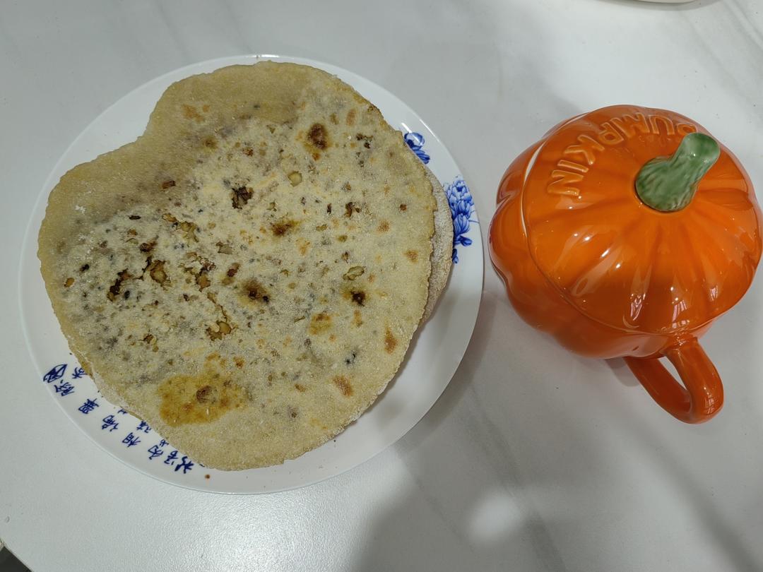 黑麦豆渣红糖馅饼