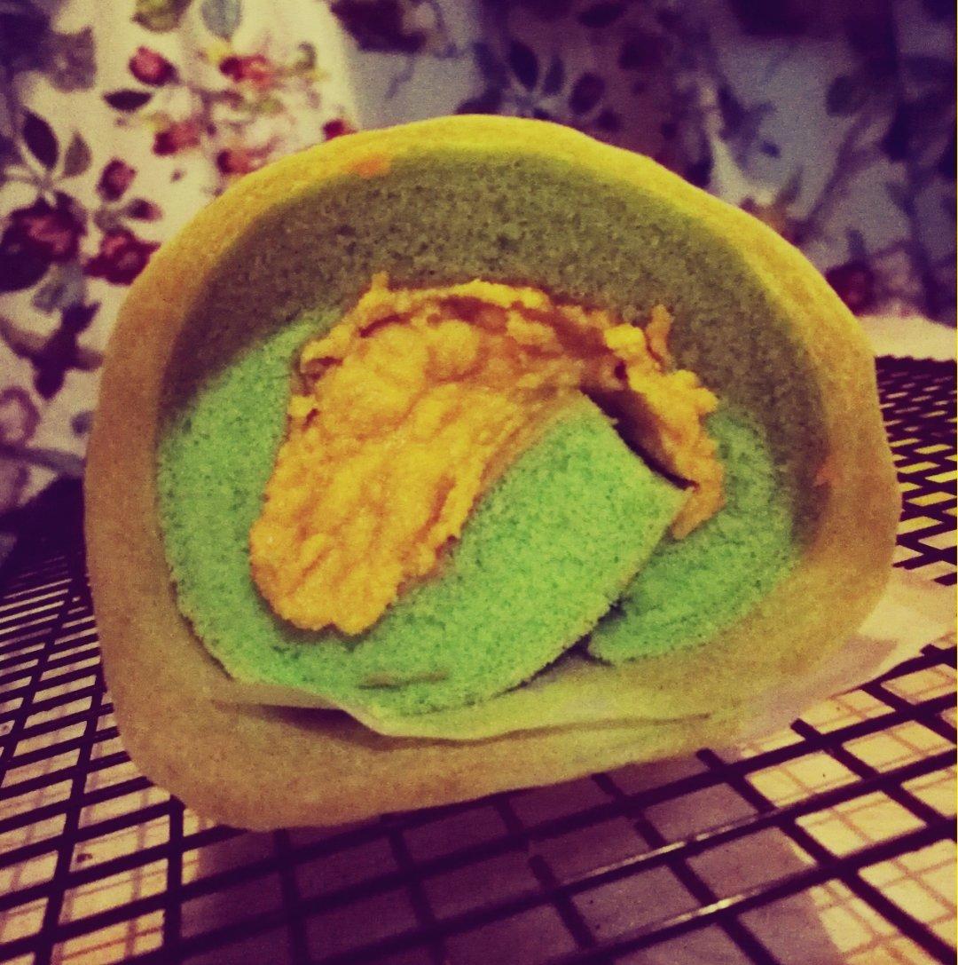菠菜南瓜卷