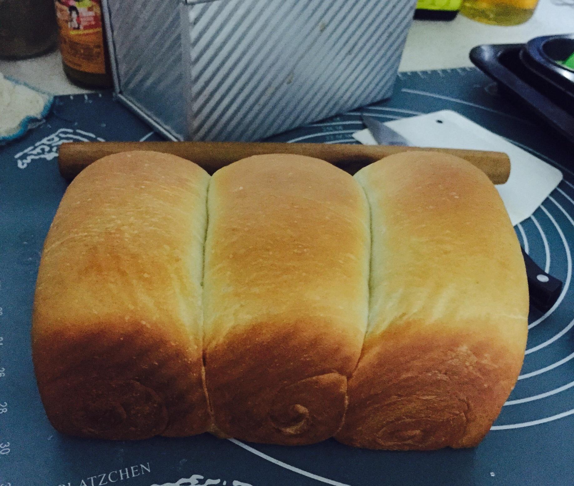 北海道芝士面包（直接法）的做法