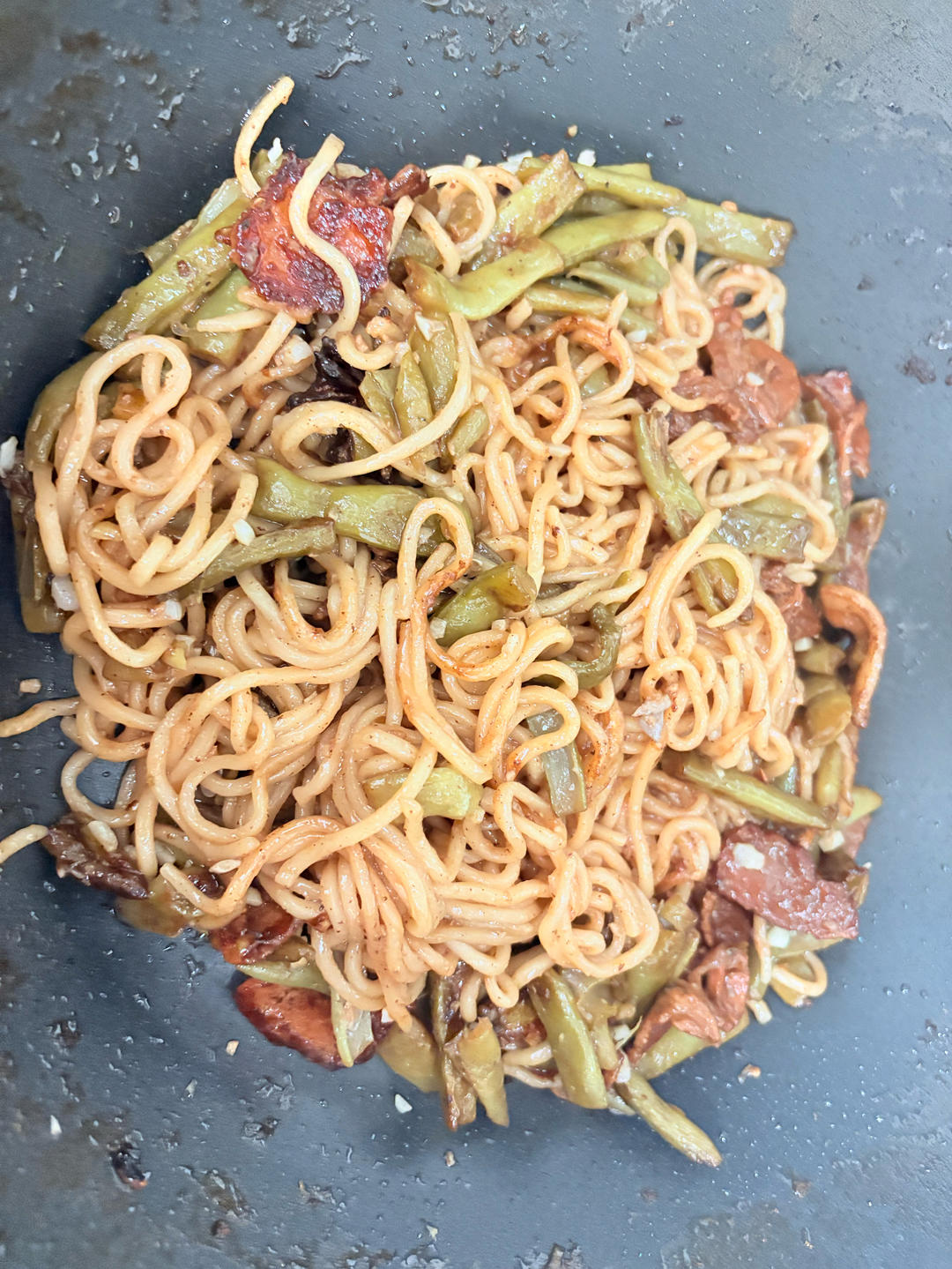 豆角焖面