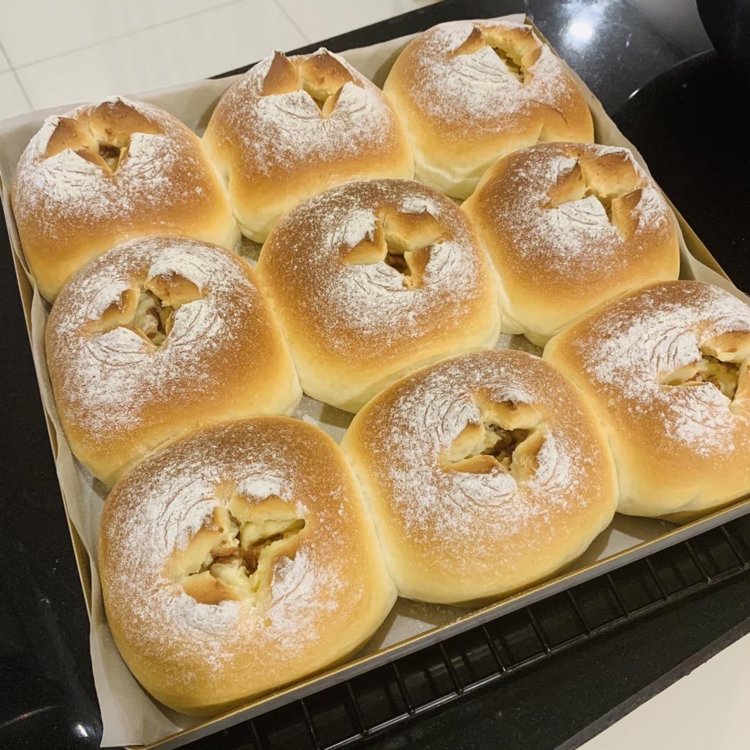 芝士控最爱‼️好吃到爆‼️爆浆芝士熔岩软欧包